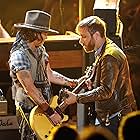 Johnny Depp, Dan Auerbach, and The Black Keys at an event for 2012 MTV Movie Awards (2012)