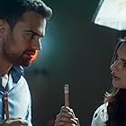 Emily Ratajkowski and Theo James in Lying and Stealing (2019)