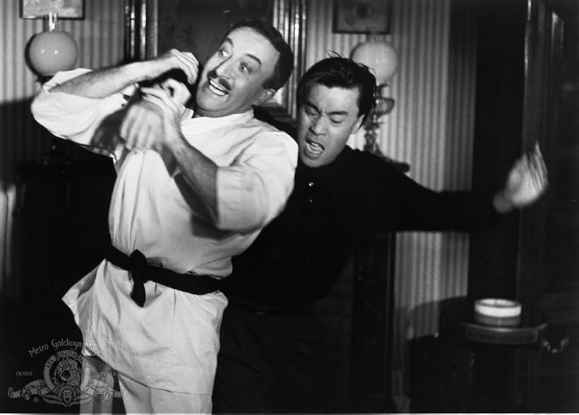 Peter Sellers and Burt Kwouk in A Shot in the Dark (1964)