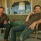 Ben Foster and Chris Pine in Hell or High Water (2016)