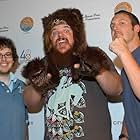 Red carpet at the 2010 48 Hour Film Project screening in San Diego with Matthew Llewellyn and Justin Lannom