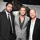 Joss Whedon, Chris Hemsworth, and Drew Goddard at an event for The Cabin in the Woods (2011)
