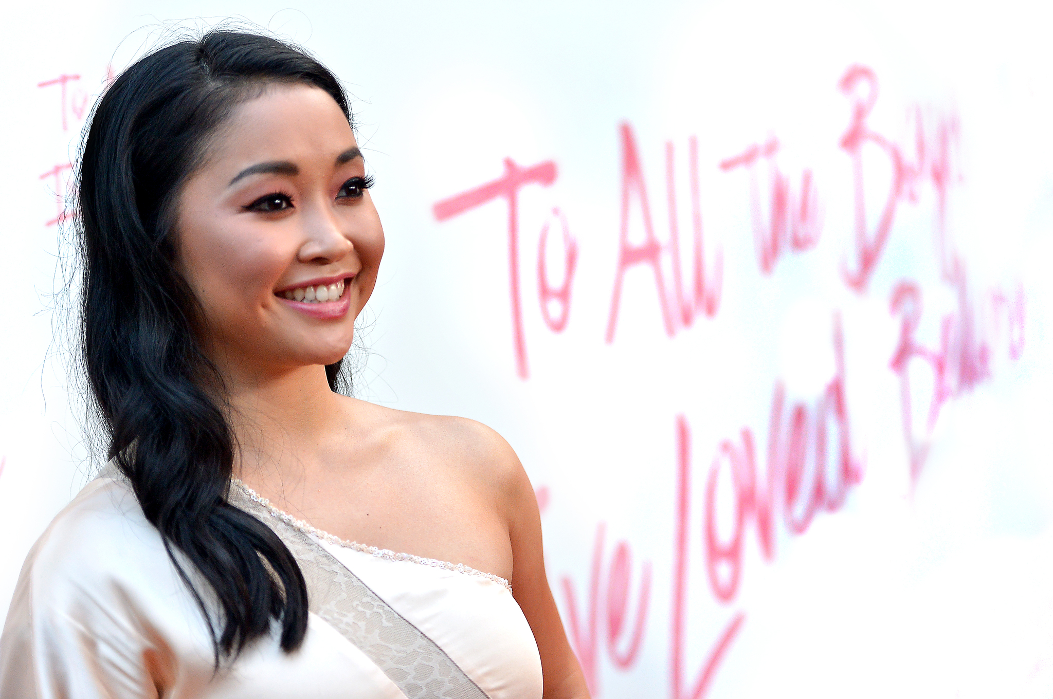 Lana Condor at an event for To All the Boys I've Loved Before (2018)