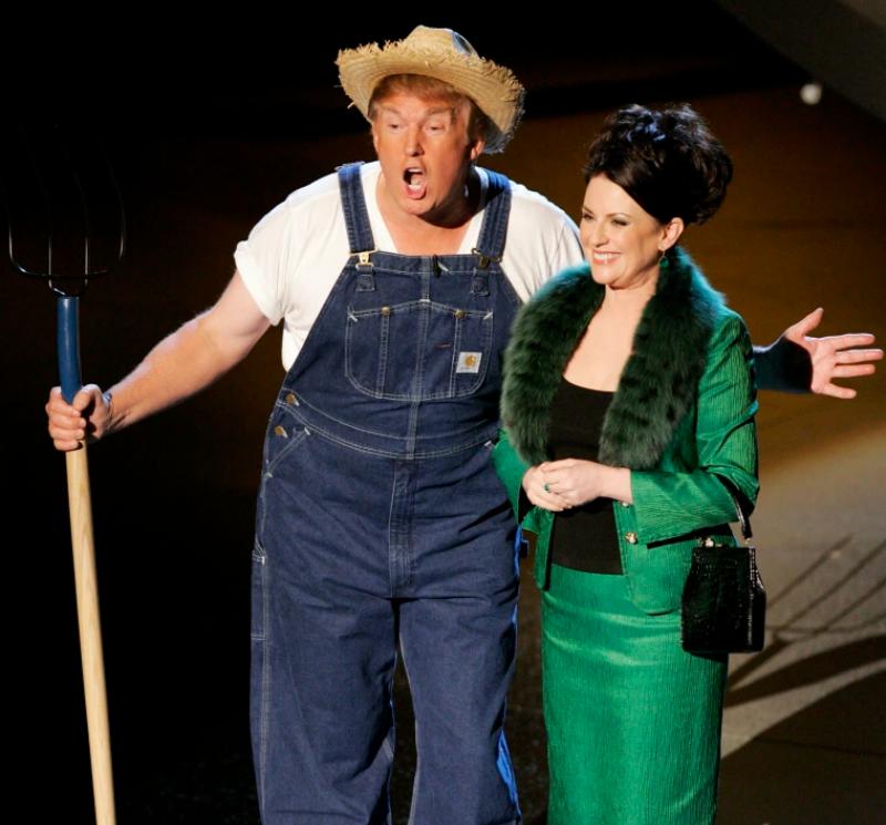 Megan Mullally and Donald Trump in The 57th Annual Primetime Emmy Awards (2005)