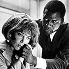 Sidney Poitier and Lee Grant in In the Heat of the Night (1967)