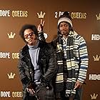 Boots Riley and LaKeith Stanfield at an event for 2 Dope Queens (2018)