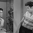 Elvis Presley and Judy Tyler in Jailhouse Rock (1957)