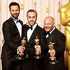 Emile Sherman, Gareth Unwin, and Iain Canning at an event for The 83rd Annual Academy Awards (2011)