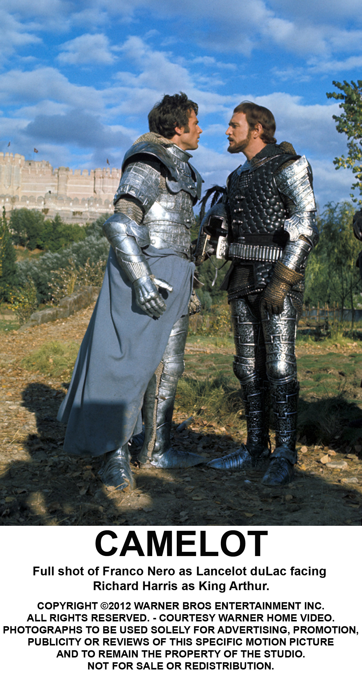 Richard Harris and Franco Nero in Camelot (1967)