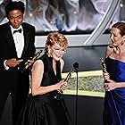 Vivian Baker, Anne Morgan, and Kazu Hiro at an event for The Oscars (2020)