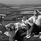 Noël Coward, Celia Johnson, Daniel Massey, and Ann Stephens in In Which We Serve (1942)