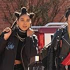 Vanessa Hudgens and Alexandra Shipp in Asking for It (2021)