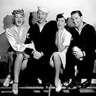 William Holden, Betty Hutton, Eddie Bracken, and Dorothy Lamour in The Fleet's In (1942)