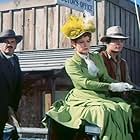 Maureen O'Hara, Jack Kruschen, and Patrick Wayne in McLintock! (1963)