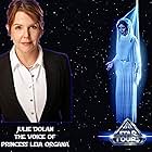 Julie Dolan as the Voice of Princess Leia.