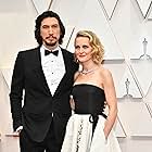 Adam Driver and Joanne Tucker at an event for The Oscars (2020)