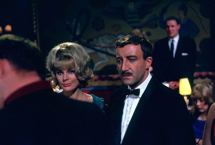 Peter Sellers and Elke Sommer in A Shot in the Dark (1964)