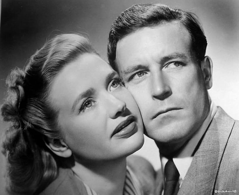 Priscilla Lane and Lawrence Tierney in Bodyguard (1948)