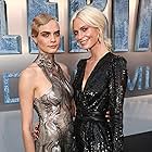 Poppy Delevingne and Cara Delevingne at an event for Valerian and the City of a Thousand Planets (2017)