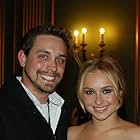 Arron Kinser & Hayden Panettiere at the Green Diamond Ball