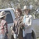 Michala Banas, Simmone Mackinnon, and Abi Tucker in McLeod's Daughters (2001)