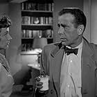 Humphrey Bogart and Kim Hunter in Deadline - U.S.A. (1952)