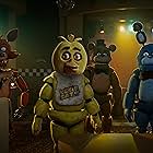 Kevin Foster, Jess Weiss, Artie Esposito, Amanda Maddock, Jade Kindar-Martin, Russ Walko, Sarah Sarang Oh, and Kellen Goff in Five Nights at Freddy's (2023)