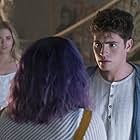 Gregg Sulkin, Ariela Barer, and Virginia Gardner in Runaways (2017)