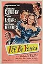 William Bendix, Deanna Durbin, Tom Drake, and Adolphe Menjou in I'll Be Yours (1947)