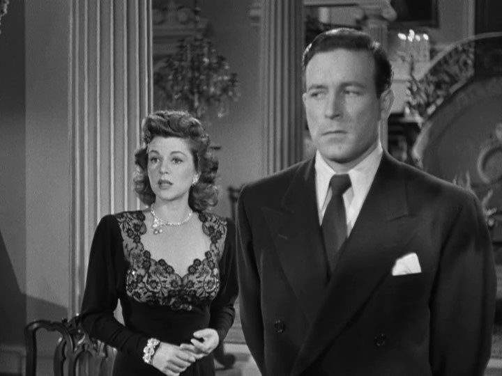 Lawrence Tierney and Claire Trevor in Born to Kill (1947)