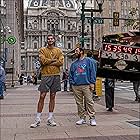 Adam Sandler and Juancho Hernangomez in Hustle (2022)