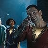 Meagan Good, Zachary Levi, Grace Caroline Currey, Jovan Armand, and Ross Butler in Shazam! Fury of the Gods (2023)