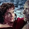 Christopher Lee and Yvonne Furneaux in The Mummy (1959)