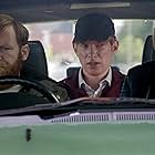 Brendan Gleeson, Domhnall Gleeson, and Brian Gleeson in Frank of Ireland (2021)