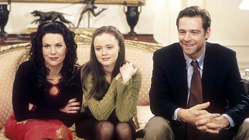 David Sutcliffe, Alexis Bledel, and Lauren Graham in Gilmore Girls (2000)