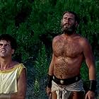 John Cairney and Nigel Green in Jason and the Argonauts (1963)