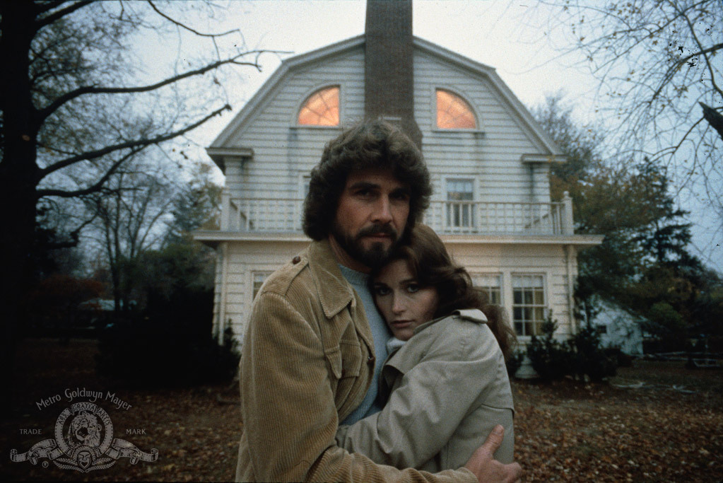 James Brolin and Margot Kidder in The Amityville Horror (1979)