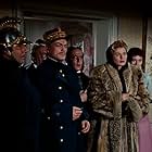 Ingrid Bergman, Pierre Bertin, Jacques Hilling, Jean Marais, Magali Noël, and Jean Richard in Elena and Her Men (1956)