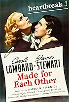 James Stewart and Carole Lombard in Made for Each Other (1939)
