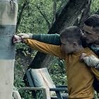 Jamie Bell and Alexander Washburn in Donnybrook (2018)