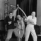 Robert Montgomery, Sally Starr, and Sam Wood in So This Is College (1929)