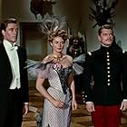 Ingrid Bergman, Mel Ferrer, and Jean Marais in Elena and Her Men (1956)