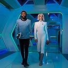 Babs Olusanmokun and Jess Bush in Star Trek: Strange New Worlds (2022)