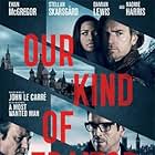 Ewan McGregor, Stellan Skarsgård, Naomie Harris, and Damian Lewis in Our Kind of Traitor (2016)