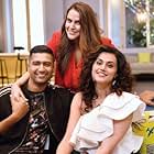 Neha Dhupia, Taapsee Pannu, and Vicky Kaushal in BFF's with Vogue (2016)