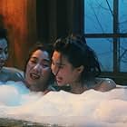 Michelle Yeoh, Maggie Cheung, and Anita Mui in Heroic Trio 2: Executioners (1993)