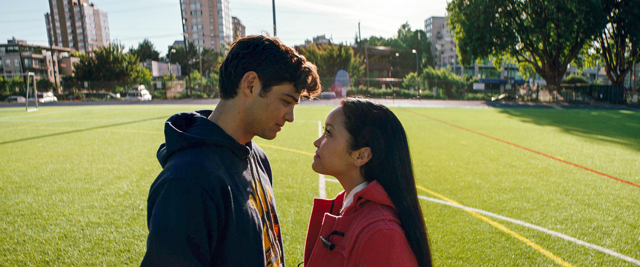 Noah Centineo and Lana Condor in To All the Boys I've Loved Before (2018)