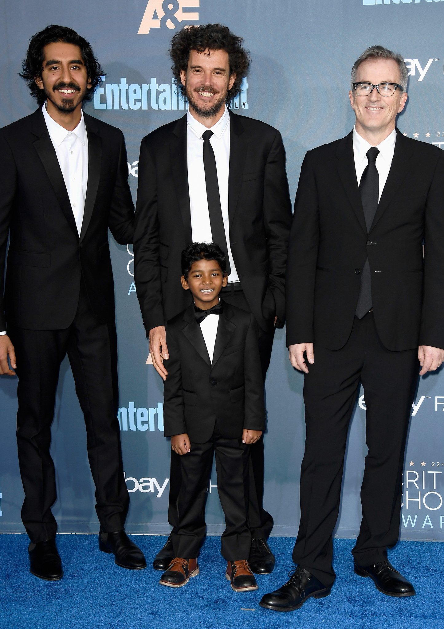 Garth Davis, Luke Davies, Dev Patel, and Sunny Pawar