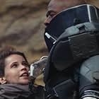 Forest Whitaker and Felicity Jones in Rogue One: A Star Wars Story (2016)