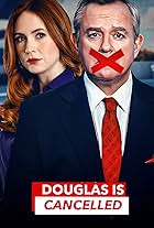 Hugh Bonneville and Karen Gillan in Douglas Is Cancelled (2024)